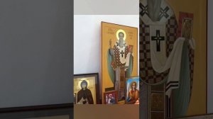 Крестный ход в храм-часовню Св. Михаила Тверского с новым образом свт.Стефана Пермского.