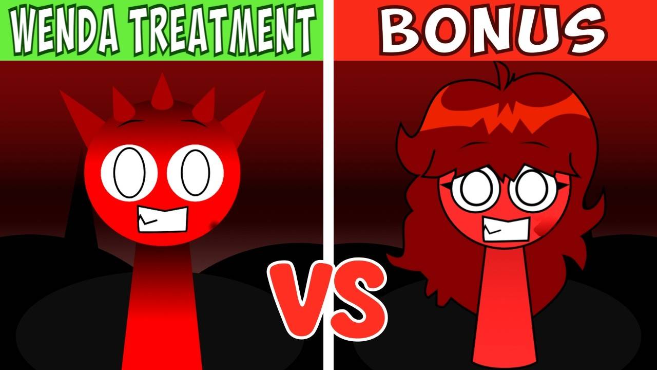 INCREDIBOX SPRUNKI 😄 | 🔥 WENDA TREATMENT VS BONUS 2 🔥 | ТАКОЕ ВОЗМОЖНО??? 💀
