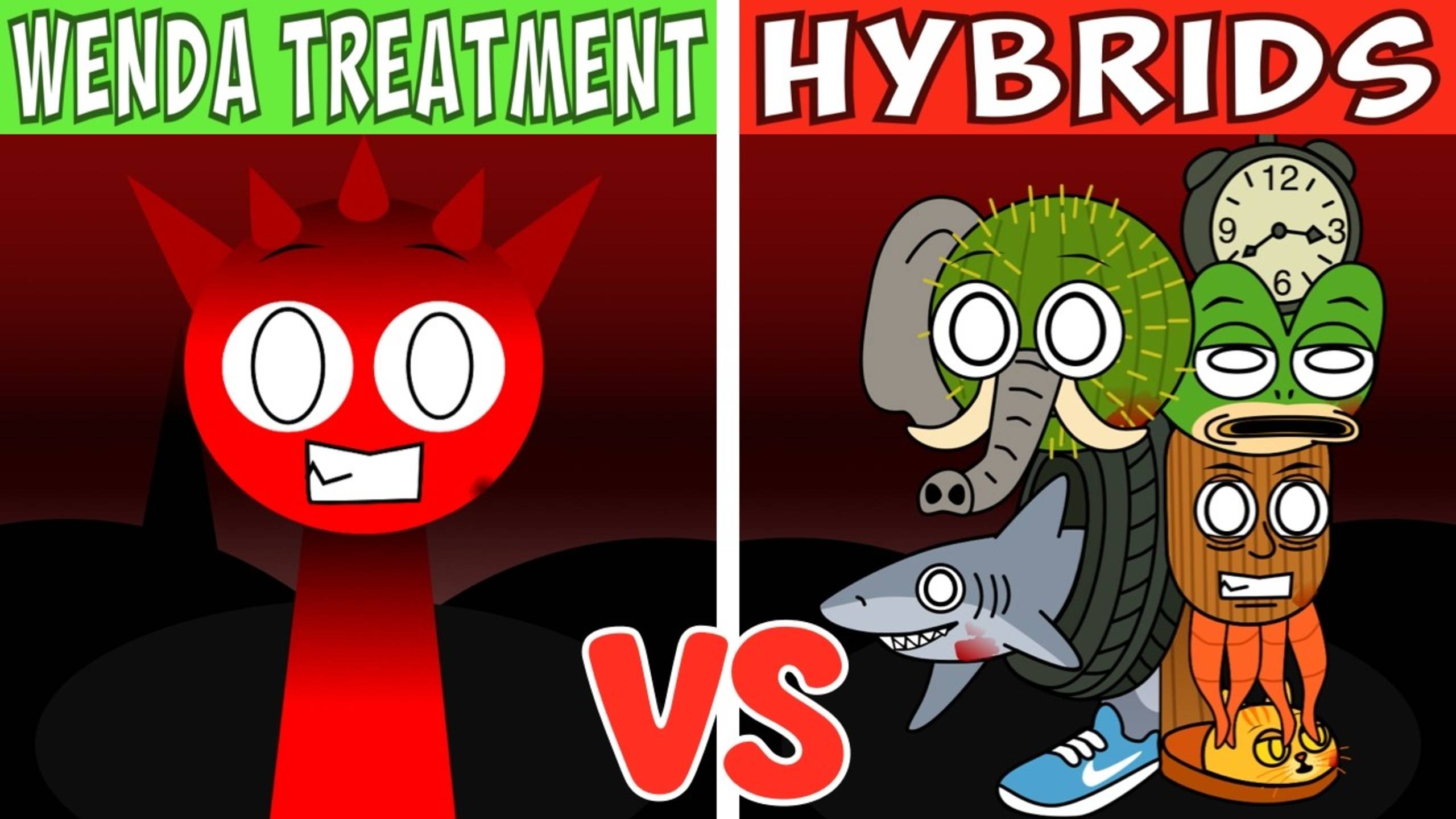 Incredibox Sprunki ｜ 💉 Wenda Treatment VS ITALIAN BRAINROT HYBRIDS?! | Кто страшнее в Sprunki? 🧠⚔️