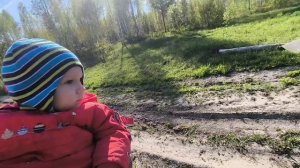Транспортировка лодки-плота на пруд Яснограда