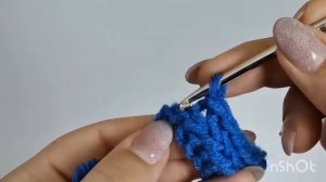 Боснийская резинка крючком