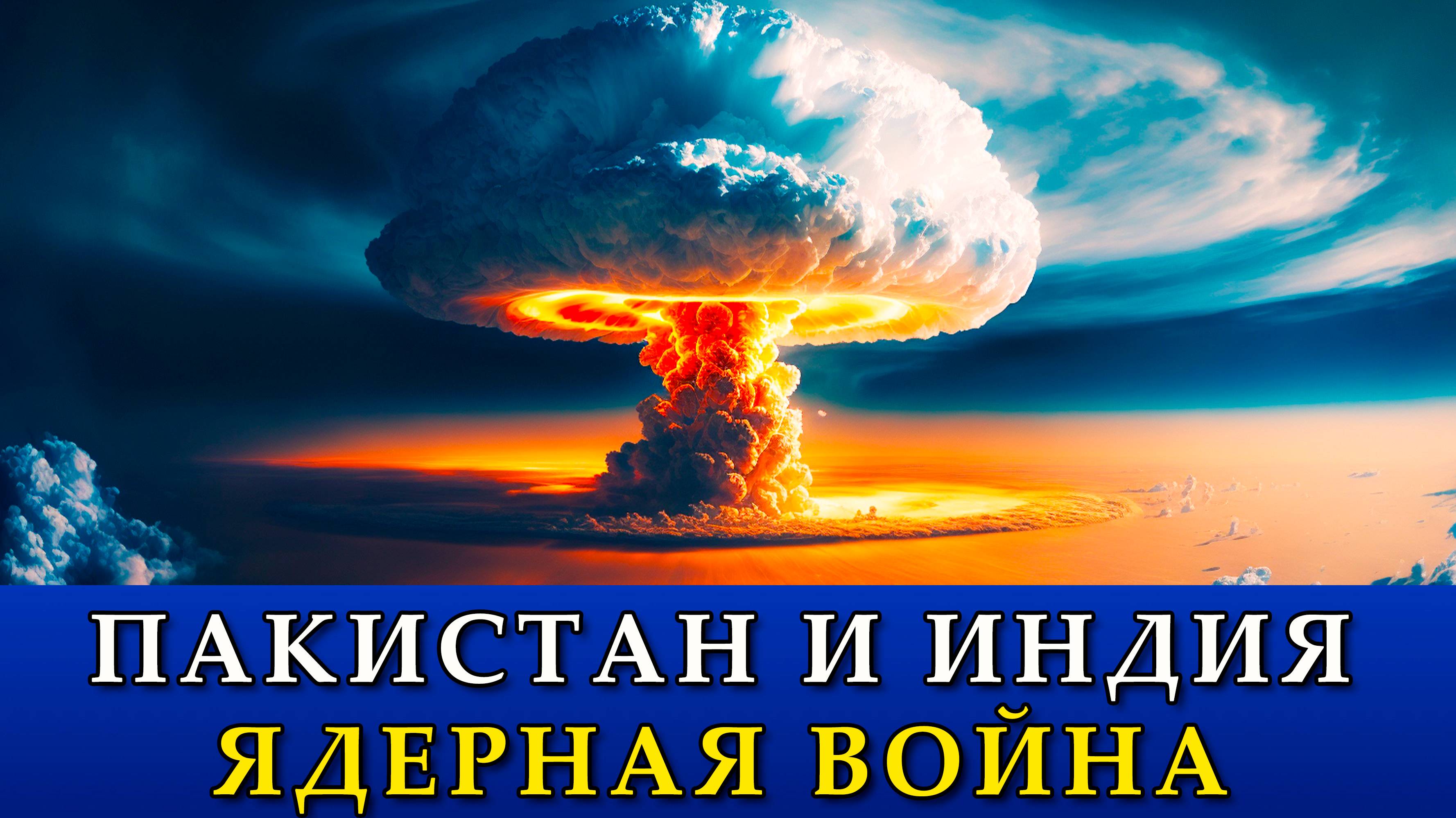 Пакистан и Индия ядерная война.