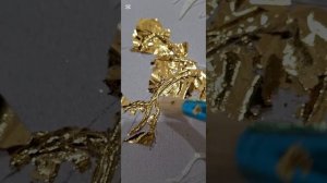 текстурная паста и поталь ,как сделать своими руками,#?