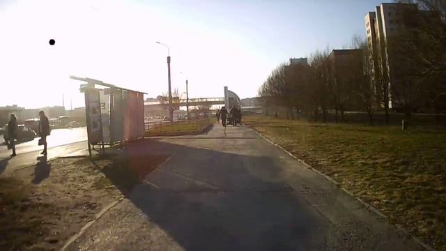 Крутая экстремальная поездка" Тюменские пешеходы! смотреть онлайн