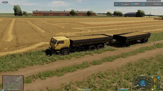 Farming simulator 22 Владимировка посевы уборка. и многое другое