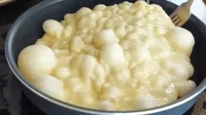 ГЕНИЙ, КТО ПРИДУМАЛ ЭТОТ РЕЦЕПТ! Мука + кипяток = ШЕДЕВР за 5 минут! Век живи — век учись!"