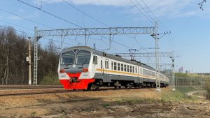 Электропоезд ЭД4М-0091, перегон Очаково-I - Москва-Сортировочная-Киевская