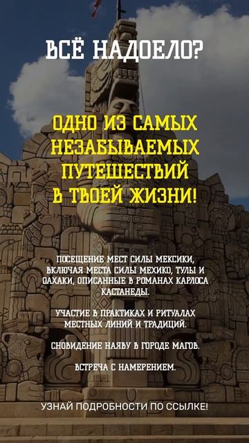 С 19 по 29 фев 2024 тур в Мексике по местам Силы, шаманские ? смотреть онлайн
