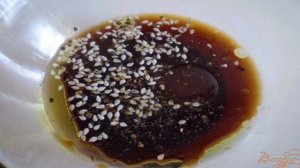 Кабачки жаренные с соевой заправкой