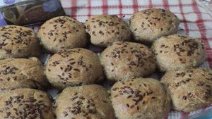 Льняные булочки