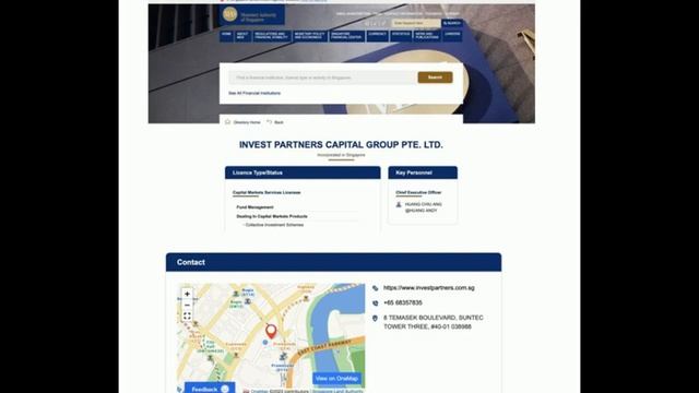 Отзывы об Invest Partners Capital Group PTE LTD в 2024 году