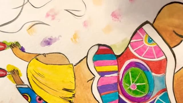 Витаминка, акварель смотреть онлайн