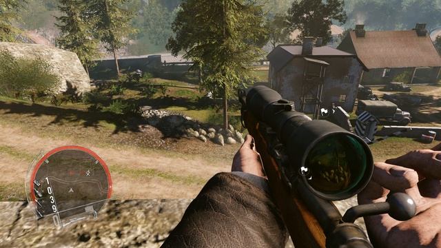Enemy Front - 6 серия Охота на офицера в долине Лу