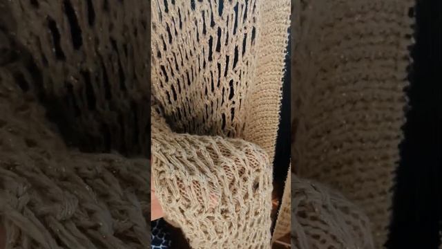 Связала кардиган сеткой по вдохновению Брунелло Кучинелли.