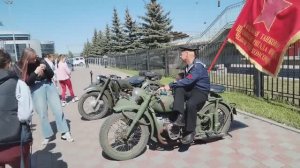 Выставка военной техники в Челябинске, митинг и концерт в честь Дня Победы