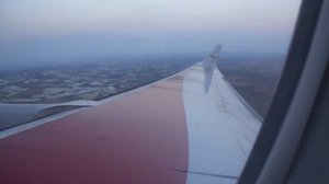 Взлет самолета Ту-204-100 с аэропорта Большое Савино (Пер?