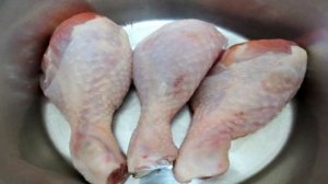 Куриные голени в апельсиновом маринаде