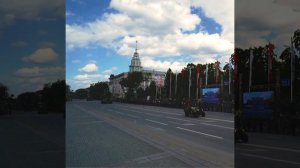 100-летний участник Великой Отечественной войны Николай Борисов принял участие в параде Победы