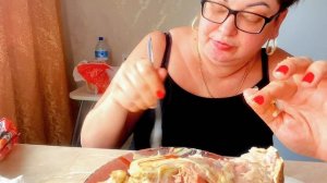 ДЕНЬ СВИНИНЫ ПРОДОЛЖАЕТСЯ/А на ЕДу для Моей Замечательной ФИГУРЫ -РУЛЬКА/Едим и худеем/Мукбанг