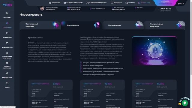ОБЗОР ПРОЕКТА YOKO | ПЕРСПЕКТИВНЫЕ ИНВЕСТИЦИИ | ДОХОД ДО