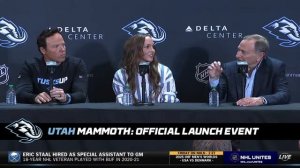 Utah’s NHL Franchise Officially Named the Utah Mammoth