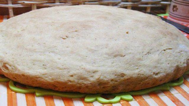 Лепешка кукурузная дрожжевая