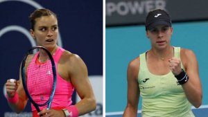 25.04.2025. Магда Линетт - Мария Саккари. WTA Madrid. Magda Linette - Maria Sakkari