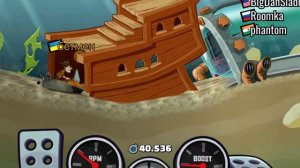 НОВИЧОК в Hill Climb Racing 2 - прохождение уровня под водой