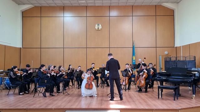 Л.Бетховен "Контрданс" Contra dance Вилончель Скрипка Балжан Бағжан Октябрь