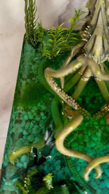 Диорама «Кракен и корабль».Кусочек моря на моих руках смотреть онлайн