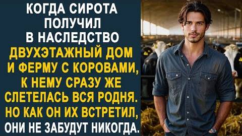 Когда сирота получил в наследство двухэтажный дом и ферму с коровами, к нему сразу же слетелась...