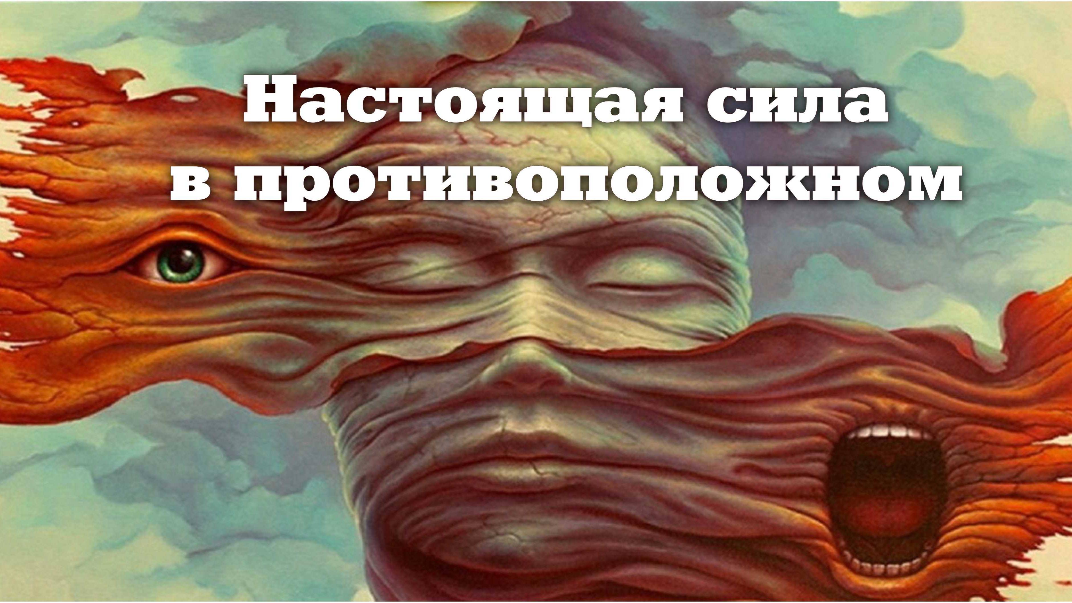 СИЛА В ПРОТИВОПОЛОЖНОМ или о самой трудной практике