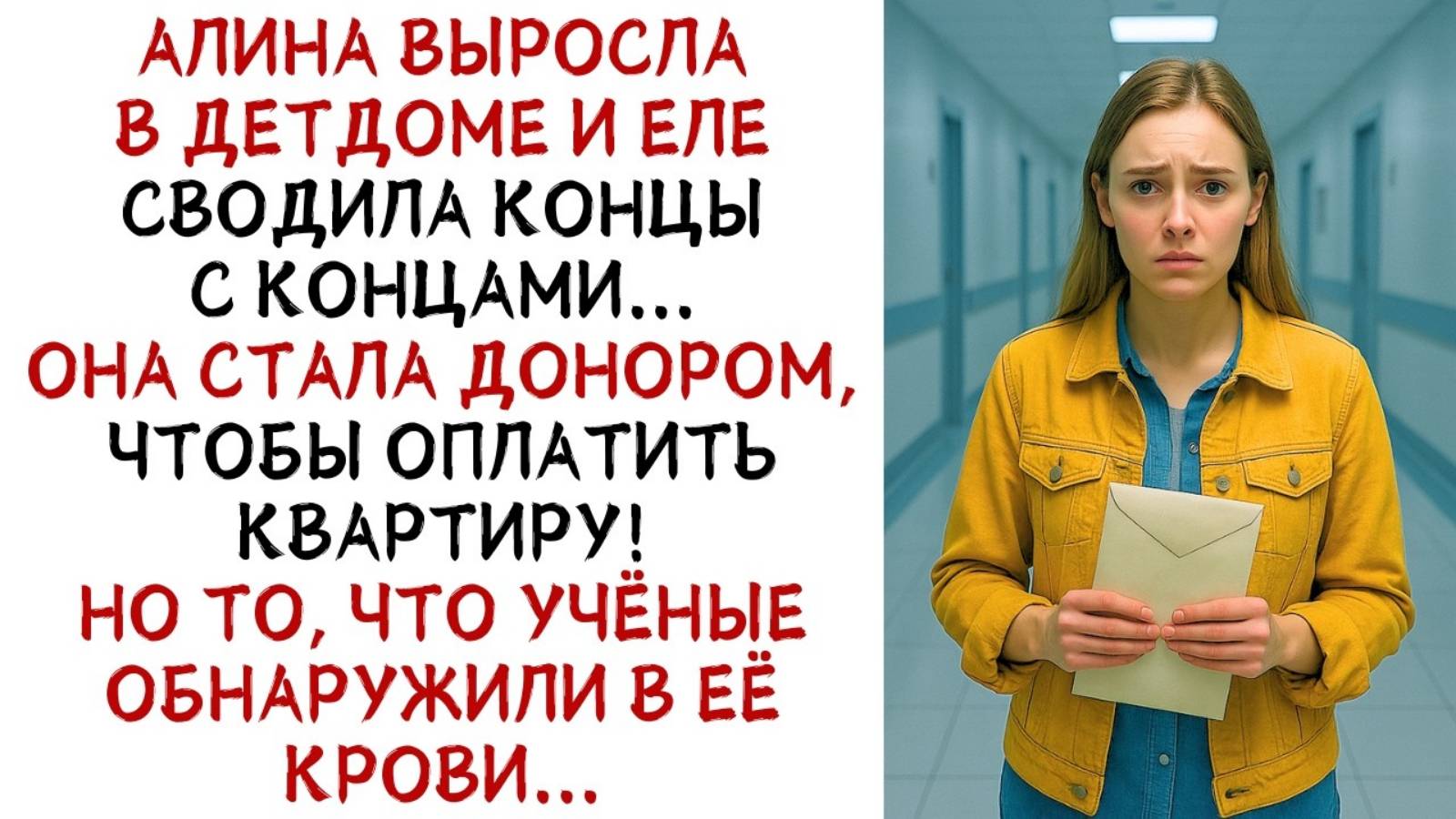 Истории из жизни. Алина выросла в детдоме и стала донором Жизненные истории, Аудио рассказы слушать