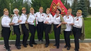 Пенсионеры студии "Танцующие сердца" выступили в Балашове с танцем ПОБЕДЫ 7 мая 2025