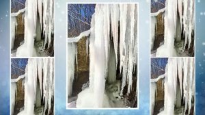 Травертиновый водопад в Татарском лесу - 22 февраля 2025 года