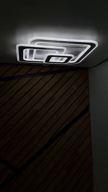 Світильник LED smart PHANTOMпульт 120W білий квадрат Violux