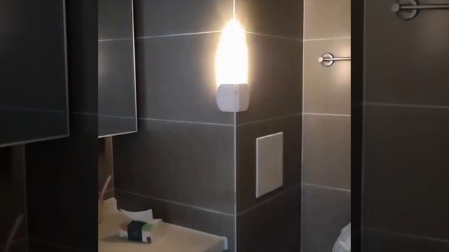 Светильник реагирующий на движения #ремонт #интерьер смотреть онлайн