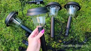 Набор садовых светильников на солнечной батарее Solar Ф?