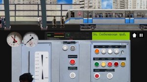 Симулятор московского метро 2 D. Катаюсь на поезде 81-740 Русич. Еду по Бутовской линии
