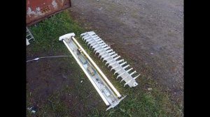 Обзор№14. ШОД-2х40УХЛ4.Светильник СССР. 1981г.в.