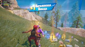Fortnite / самая быстрая королевская победа 15 минут