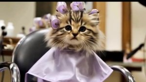 Котики от нейросети. Шедевры от ИИ