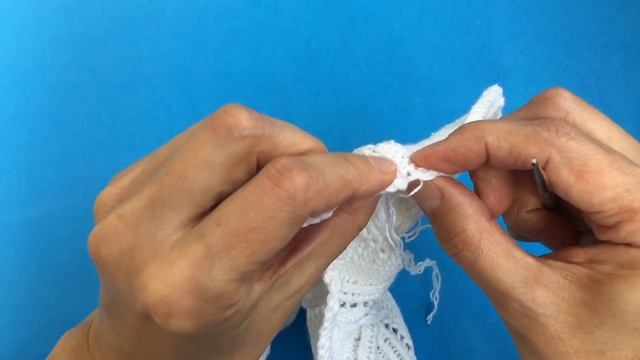 Красивый ровный край спицами смотреть онлайн