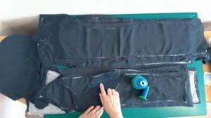 Стеганое пальто из плащевой и флисовой ткани, передел?