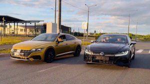 Нет ограничений скорости. Разогнался до 278км.ч. VW Arteon R Shooting Brake 370л.с. на Stage-1.