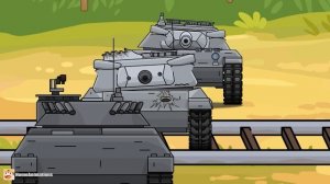 HomeAnimations – Мультики про танки  Бронепоезд-танк «ПАРОВОЙ-МОНСТР»