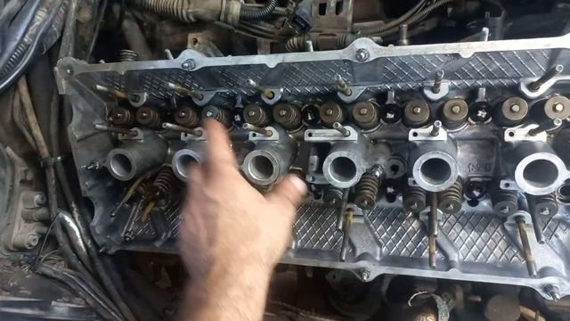 Замена прокладки ГБЦ БМВ Е39 М52 смотреть онлайн