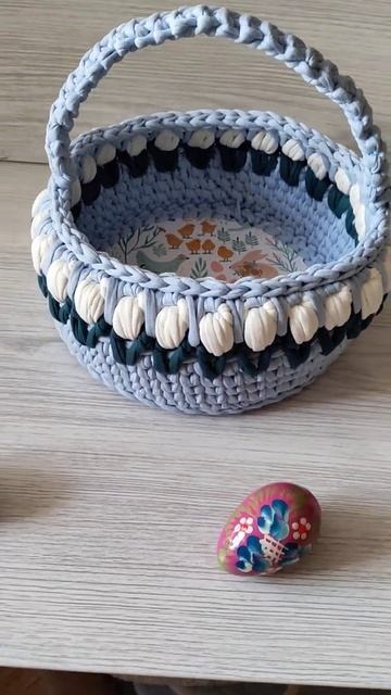 Обзор корзины "Тюльпаны" смотреть онлайн