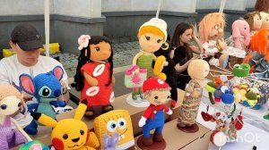 Вязовлог №4 . Ярмарка, новые игрушки, готовые работы