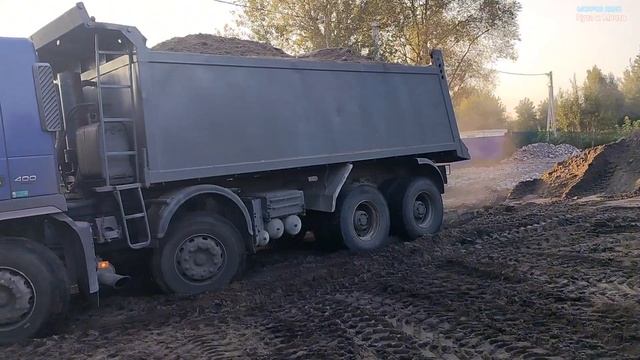 Путь к Мечте. Продолжаем отсыпать участок.